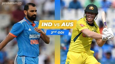 Ind Vs Aus Dream11 Prediction With Stats Pitch Report And Player Record