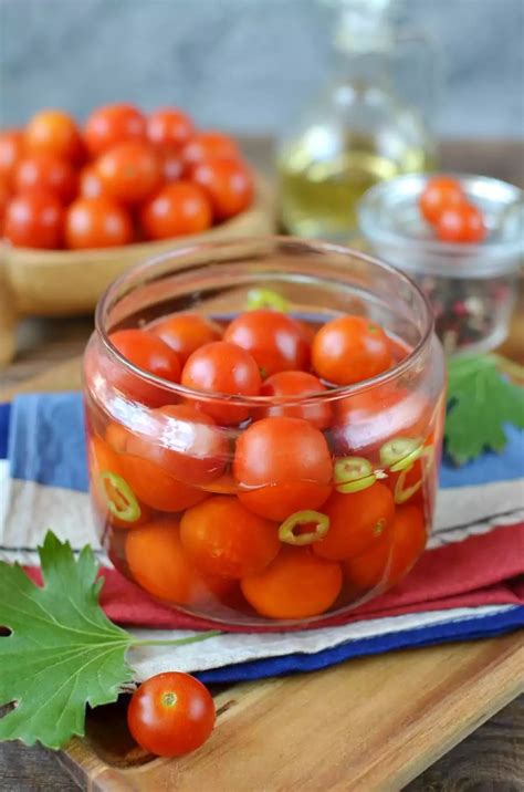 Pickled Cherry Tomatoes Recipe - COOK.ME