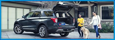 2022 Ford Explorer Columbia Pa Towing Capacity And Cargo Space