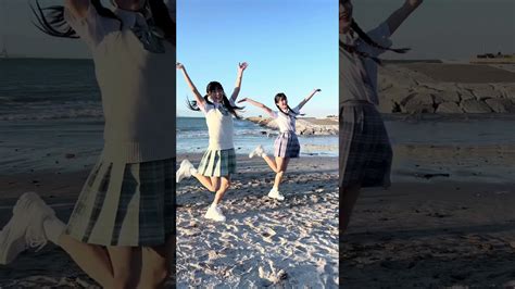 ♡akb48 17期 18期 研究生 あの夏の防波堤♡佐藤綺星 あいり 八木愛月 あづちゃん♡カラコンウインク 水島美結 あの夏の防波堤 制服