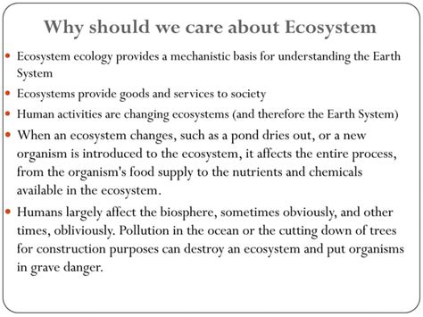 Ecosystem Ppt