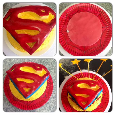 Fondant Cake Superman Cake Tarta De Superman