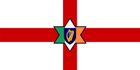 My Rendition Of What The Unified Ireland Northern Irish Flag Would