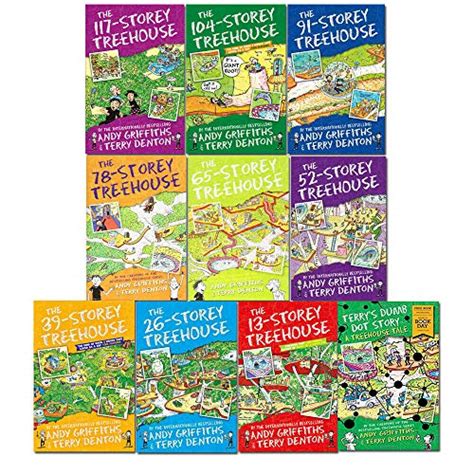 The Treehouse Series Books Collection Set By Andy Griffiths By Andy