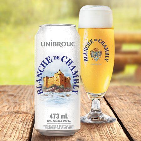 Unibroue Blanche de Chambly Now Available in Cans – Canadian Beer News