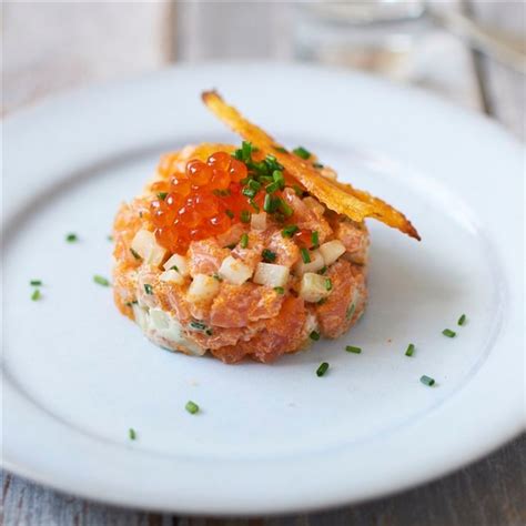 Salmon Tartare Recipe By MichelderGaspard Cookniche