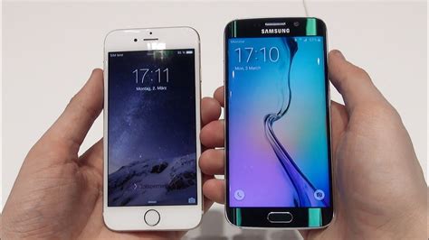 Samsung Galaxy S6 Edge Vs IPhone 6 Das Edge Ist Kein IPhone Klon