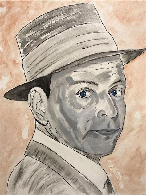 Frank Sinatra Wearing Fedora Hat - Etsy