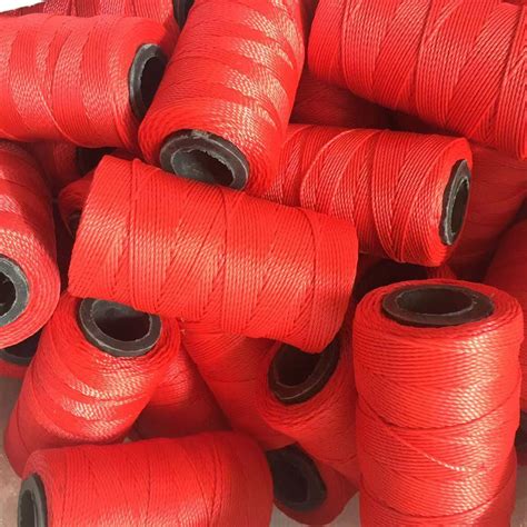 High Tenacity D Pe Pp Polyester Nylon Plastic Twisted Thread