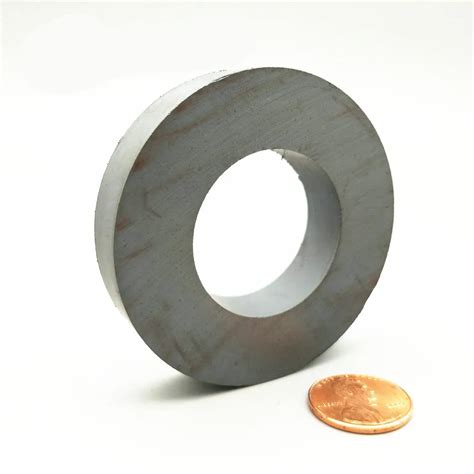 6 48pcs Ferrite Magnet Ring OD 40x19x8 Mm 1 5 Large Grade C8 Ceramic