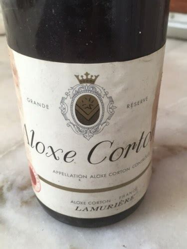 Lamuriere Grande Reserve Aloxe Corton Vivino US