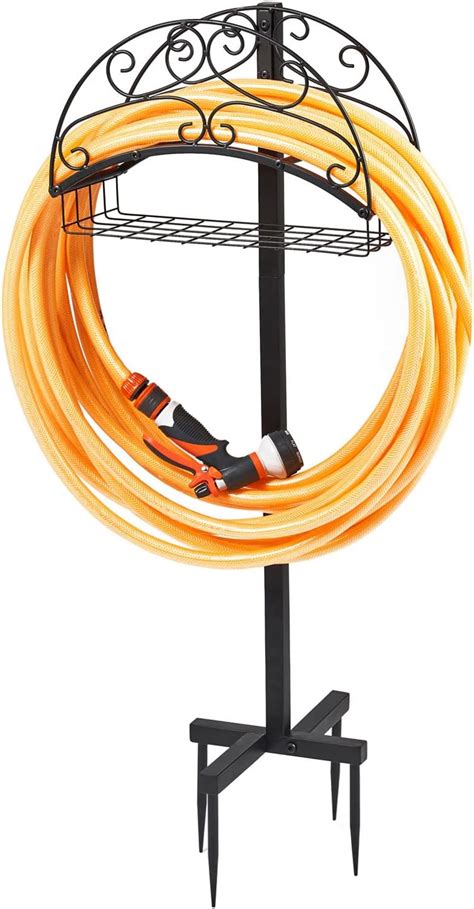 Garden Hose Holder Freestanding Water Hose Holder Holds 125 Feet Hose