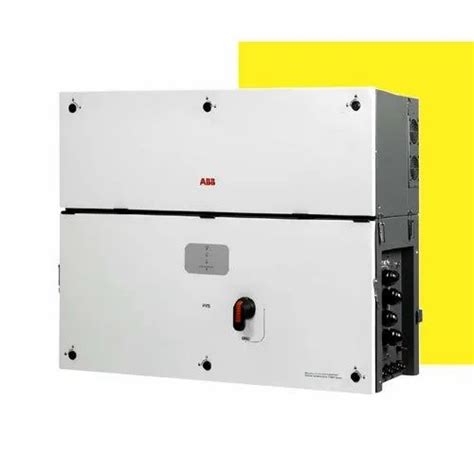 Abb Fimer Kw Grid Tie Solar String Inverter For Commercial