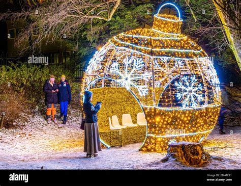 Christmas in Bergen, Norway Stock Photo - Alamy