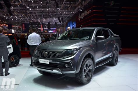 Ginebra Fiat Fullback Concept La Nueva Pick Up Se Viste De