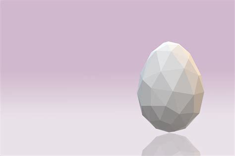 Low Poly Egg Stock Photo Download Image Now Istock