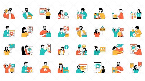 delivery related illustrations graphics motion array