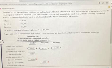 Solved OfficeMart Inc Has Cash And Carry Customers And Chegg