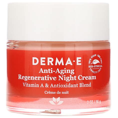 Derma E Anti Aging Regenerative Night Cream 2 Oz 56 G Iherb