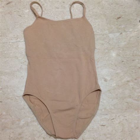 PENDING BN Nude Leotard Women S Fashion Tops Sleeveless On Carousell