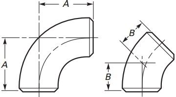 Asme B Long Radius Elbows