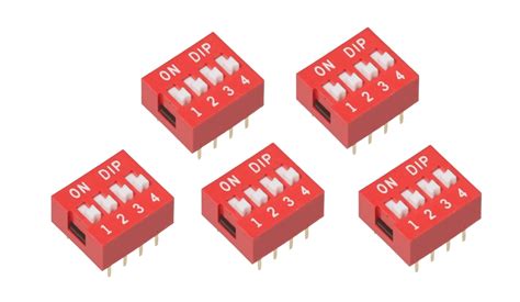 Dip Switch Positions Red Pcs Opencircuit