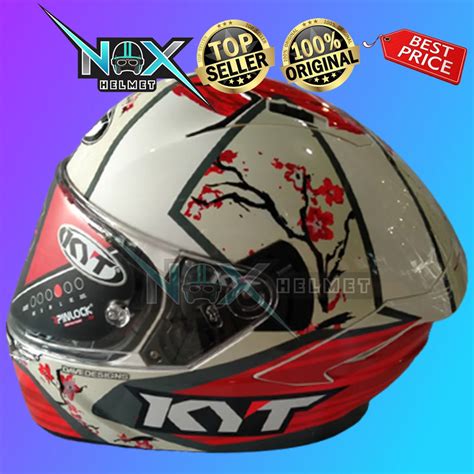 Jual Helm Kyt Nfr Xavi Sakura Replica Fullface Ongkir Kg Indonesia