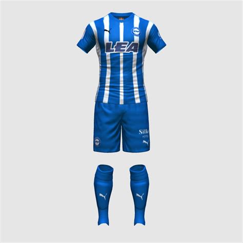 Deportivo Alaves Home Fifa Kit Creator Showcase