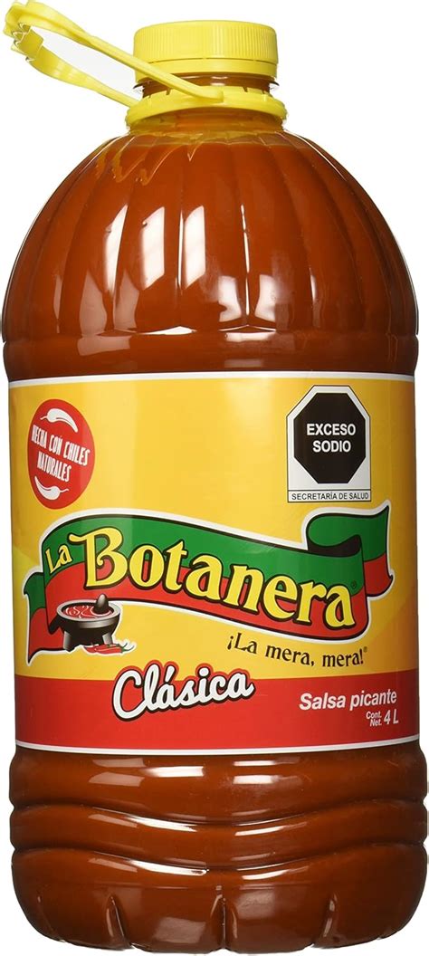 Amazon Botanera Salsa Clasica Amarilla Picante 9 0 Lbs Comida