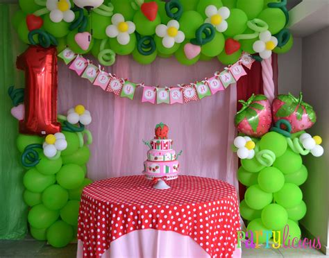 Partylicious Events Pr Vintage Strawberry Shortcake Birthday