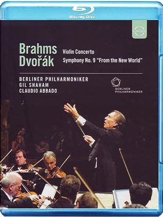 Amazon Violin Concerto Symphony No Blu Ray Brahms Dvorak