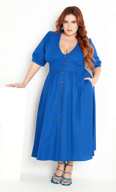 Womens Plus Size Fit And Flare Dresses City Chic