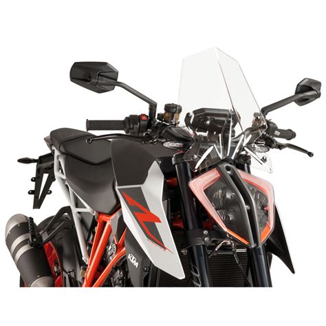 Puig W Naked New Generation Sport Windshield Clear For Ktm