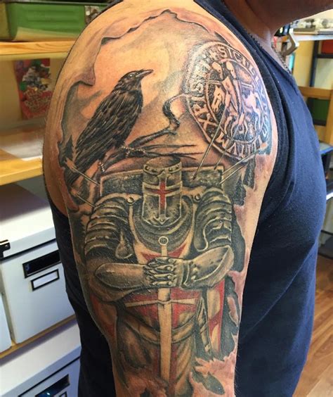 Knights Templar Tattoo Art Tattoo Knights Templar Knight Tattoo