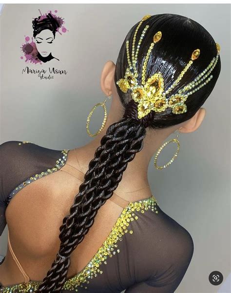 Julisa Toro Ballroom Hair Updo