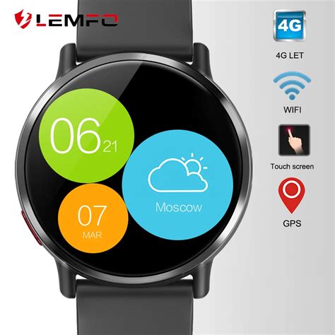 Lemfo Lem X Android Smart Watch Phone G Lte Gb Gb Screen