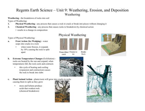 Earth Science Regents Prep Unit 09 Worksheet Scienceworksheets Net