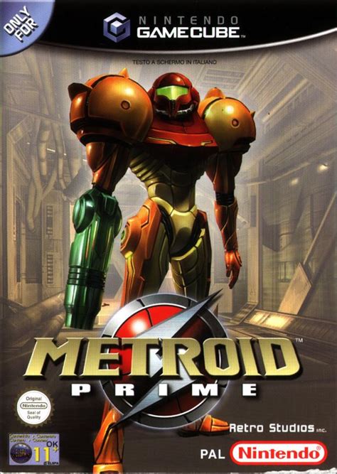 Metroid Prime Gamecube Box Cover Art Mobygames