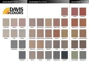 davis concret colos | Concrete color, Concrete finishes, Colored ...