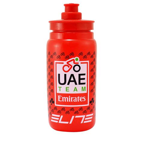 Garrafa De Ciclismo Elite Fly Tex UAE Team Emirates 550 Ml Vermelho