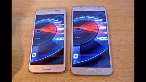 Samsung Galaxy J7 Vs Galaxy J5 Speed Test Hd Youtube