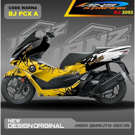 Jual STICKER FULL BODY PCX 150 DECAL STICKER MOTOR HONDA PCX 160