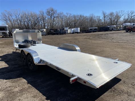 Used Aluma Tilt Car Racing Trailer Hutchinson Kansas