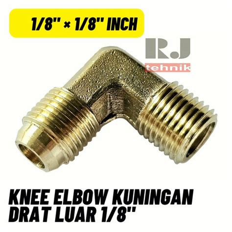 Jual Knee Drat Luar Inch Kuningan Elbow Fitting Knee Kuningan