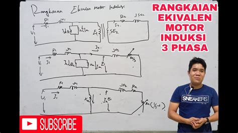 Rangkaian Ekivalen Motor Induksi 3 Phasa Youtube