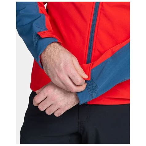 Kilpi Mens Ravio Jacket Red Blue Sportpursuit