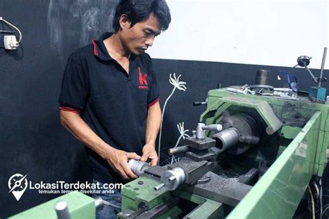 Bengkel Bubut Terdekat Tukang Bubut Motor Besi Baut And Cnc