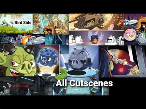 Angry Birds Star Wars 2 All Cutscenes Both Sides YouTube