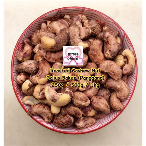 Promo Roasted Cashew Nut G G Kg Gajus Panggang Bakar Shopee