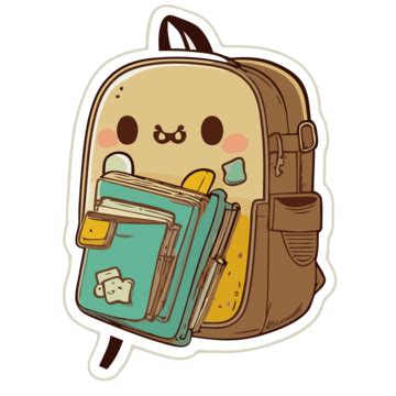 Cute Backpack Clipart Images | Free Download | PNG Transparent ...